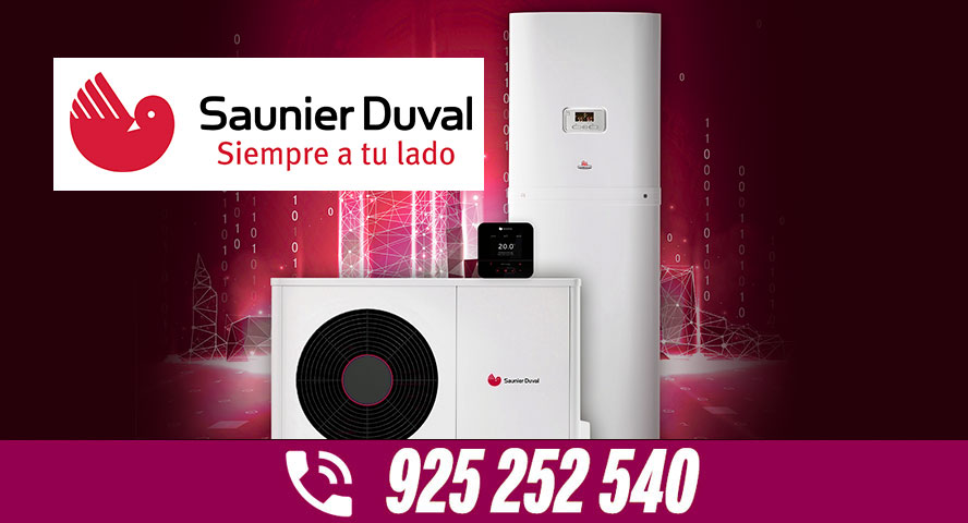 servicio técnico de bombas de calor y sistemas de aerotermia Saunier Duval en Seseña